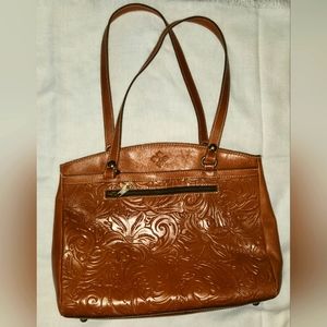 LIKE NEW Patricia Nash Leather Tote Bag